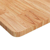 vidaXL Tafelblad vierkant 40x40x1,5 cm onbehandeld massief eikenhout