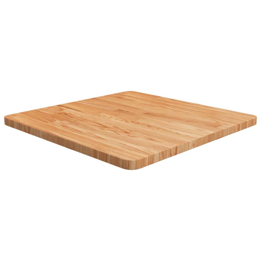 vidaXL Tafelblad vierkant 40x40x1,5 cm onbehandeld massief eikenhout
