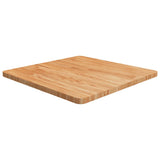 vidaXL Tafelblad vierkant 40x40x1,5 cm onbehandeld massief eikenhout