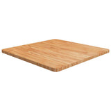 vidaXL Tafelblad vierkant 40x40x1,5 cm onbehandeld massief eikenhout