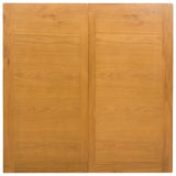 vidaXL Dining Set 3 Pieces Grey Solid Oak Wood