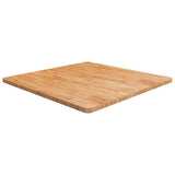 vidaXL Tafelblad vierkant 40x40x1,5 cm onbehandeld massief eikenhout