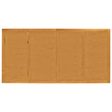 vidaXL Eettafel 200 x 100 x 75 cm Massief Eikenhout Naturel