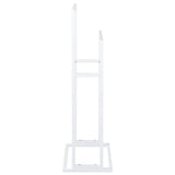 vidaXL Handdoekenrek vrijstaand 48x24x78,5 cm ijzer zwart