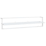 vidaXL Handdoekenrek 95x25x22 cm ijzer zwart