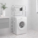vidaXL Wasmachinerek 2-laags 69x28x143 cm ijzer zwart