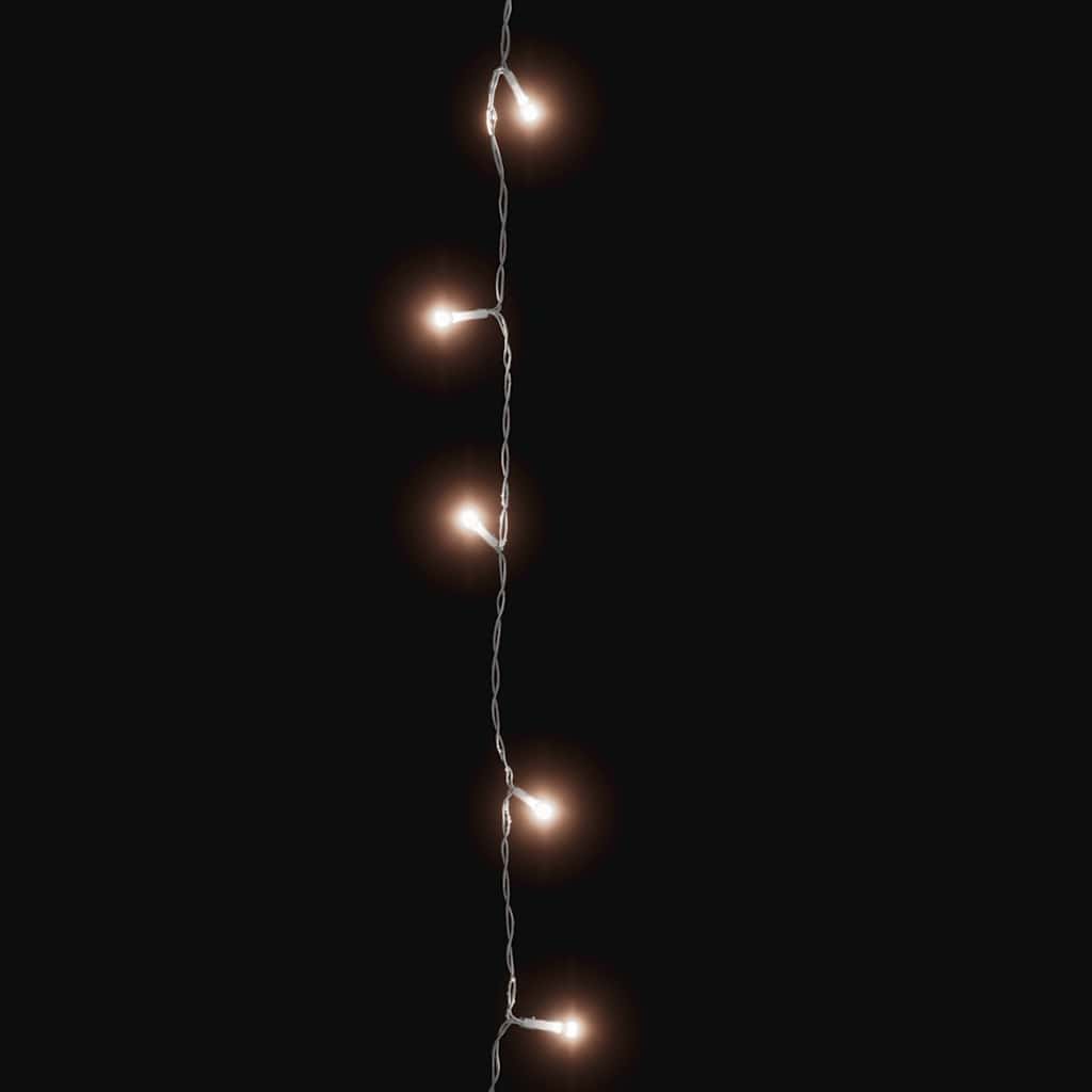 vidaXL 150 LED Warm White String Lights 15 m PVC