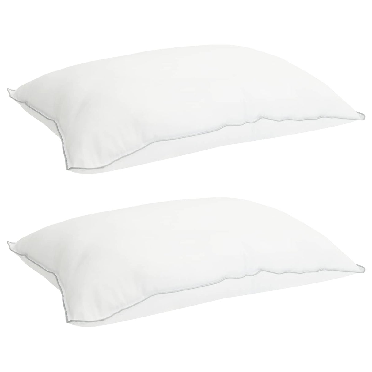 vidaXL Deken Set met kussen 2 pcs Wit Bamboevezel
