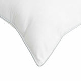 vidaXL Deken Set met kussen 2 pcs Wit Bamboevezel