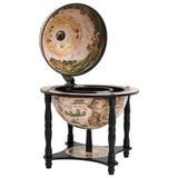 vidaXL Globebar massief eucalyptushout bruin