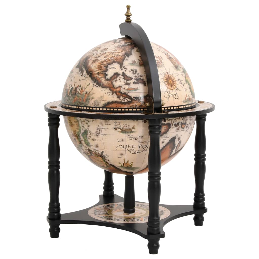 vidaXL Globebar massief eucalyptushout bruin
