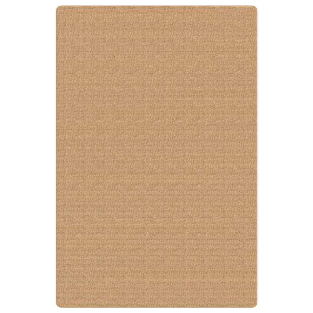 vidaXL Tapijt met latex onderkant 70x130 cm jute natuurlijk