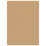vidaXL Tapijt met latex onderkant 70x130 cm jute natuurlijk