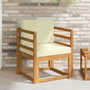 vidaXL Buiten bank set Massief Acacia Hout Naturel