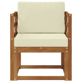 vidaXL Buiten bank set Massief Acacia Hout Naturel