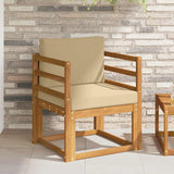 vidaXL Buiten bank set Massief Acacia Hout Naturel
