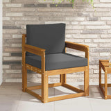 vidaXL Buiten bank set Massief Acacia Hout Naturel
