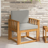 vidaXL Buiten bank set Massief Acacia Hout Naturel