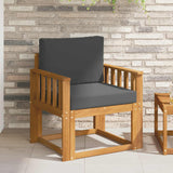 vidaXL Buiten bank set Massief Acacia Hout Naturel