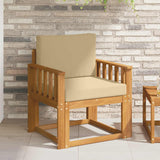 vidaXL Buiten bank set Massief Acacia Hout Naturel