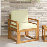 vidaXL Buiten bank set Massief Acacia Hout Naturel
