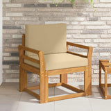vidaXL Buiten bank set Massief Acacia Hout Naturel