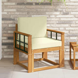 vidaXL Buiten bank set Massief Acacia Hout Naturel