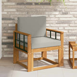 vidaXL Buiten bank set Massief Acacia Hout Naturel