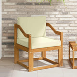 vidaXL Buiten bank set Massief Acacia Hout Naturel