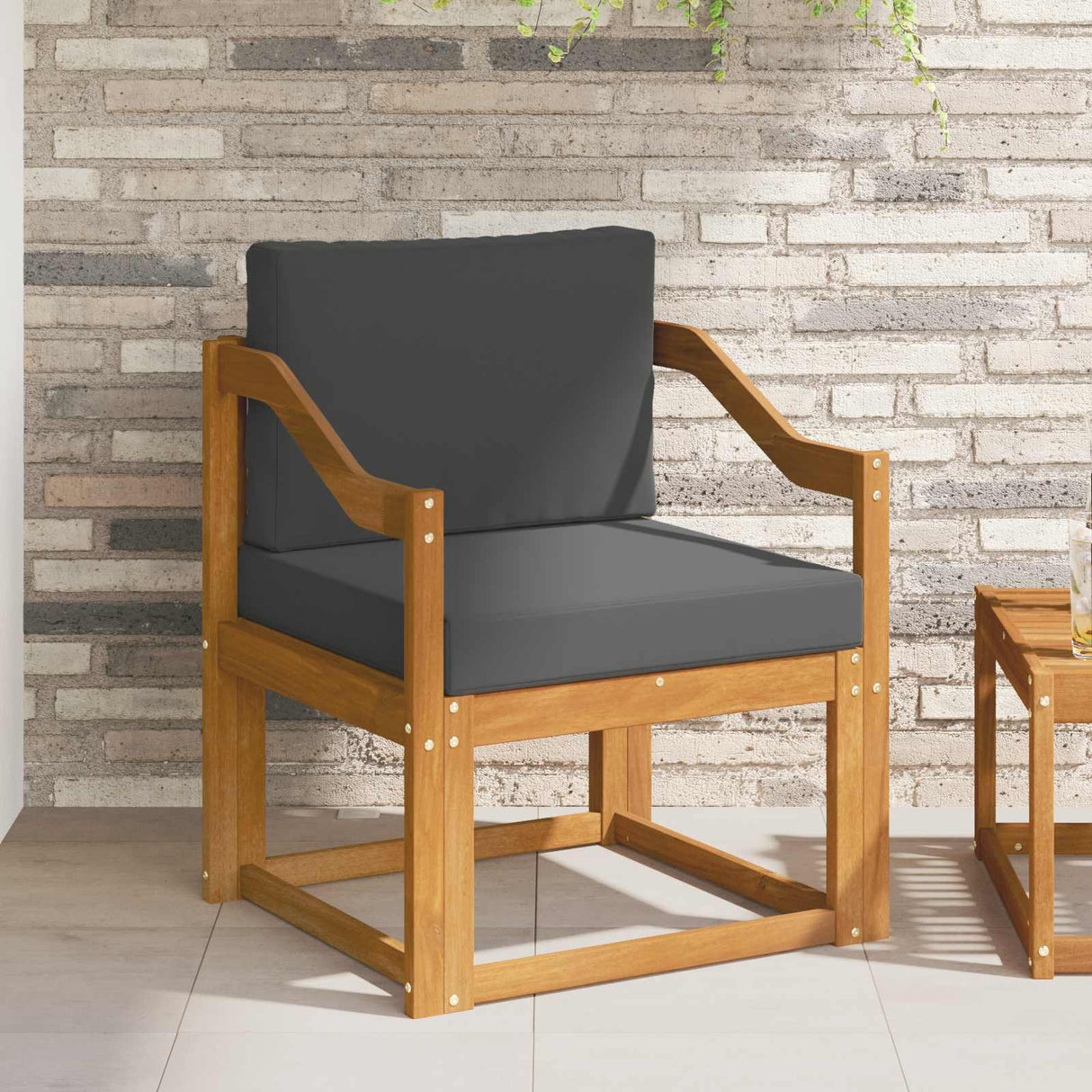 vidaXL Buiten bank set Massief Acacia Hout Naturel