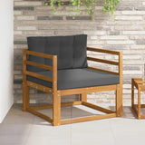 vidaXL Buiten Midden Sofa Massief Acacia Hout Naturel