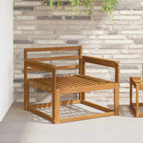 vidaXL Buiten Midden Sofa Massief Acacia Hout Naturel
