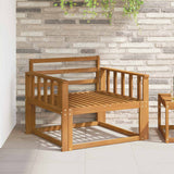 vidaXL Buiten Midden Sofa Massief Acacia Hout Naturel