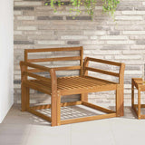 vidaXL Buiten Midden Sofa Massief Acacia Hout Naturel