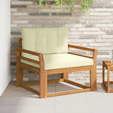 vidaXL Buiten Midden Sofa Massief Acacia Hout Naturel