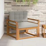 vidaXL Buiten Midden Sofa Massief Acacia Hout Naturel