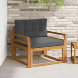 vidaXL Buiten Midden Sofa Massief Acacia Hout Naturel