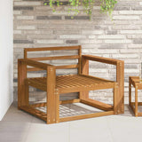 vidaXL Buiten Midden Sofa Massief Acacia Hout Naturel