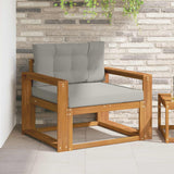 vidaXL Buiten Midden Sofa Massief Acacia Hout Naturel