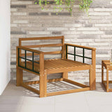 vidaXL Buiten Midden Sofa Massief Acacia Hout Naturel