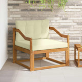vidaXL Buiten Midden Sofa Massief Acacia Hout Naturel