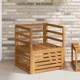 vidaXL Outdoor Sofa Solid Acacia Wood Natural