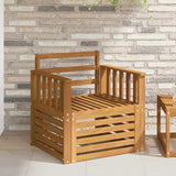 vidaXL Outdoor Sofa Solid Acacia Wood Natural