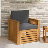 vidaXL Outdoor Sofa Solid Acacia Wood Natural