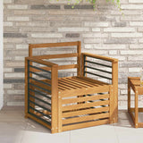 vidaXL Outdoor Sofa Solid Acacia Wood Natural