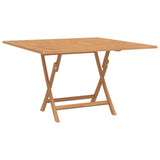 vidaXL 5-piece Garden Dining Set Brown Solid Teak Wood