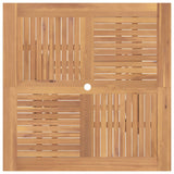 vidaXL 5-piece Garden Dining Set Brown Solid Teak Wood