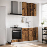 vidaXL Kitchen Unit LUCCA 5 pcs Engineered Wood White