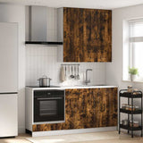 vidaXL Kitchen Unit LUCCA 5 pcs Engineered Wood White