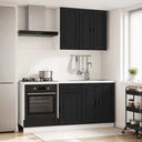 vidaXL Kitchen Block PORTO 5 pcs White Engineered wood